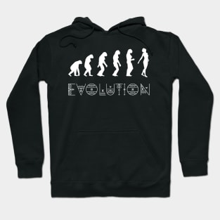 Evolution is Female Hoodie